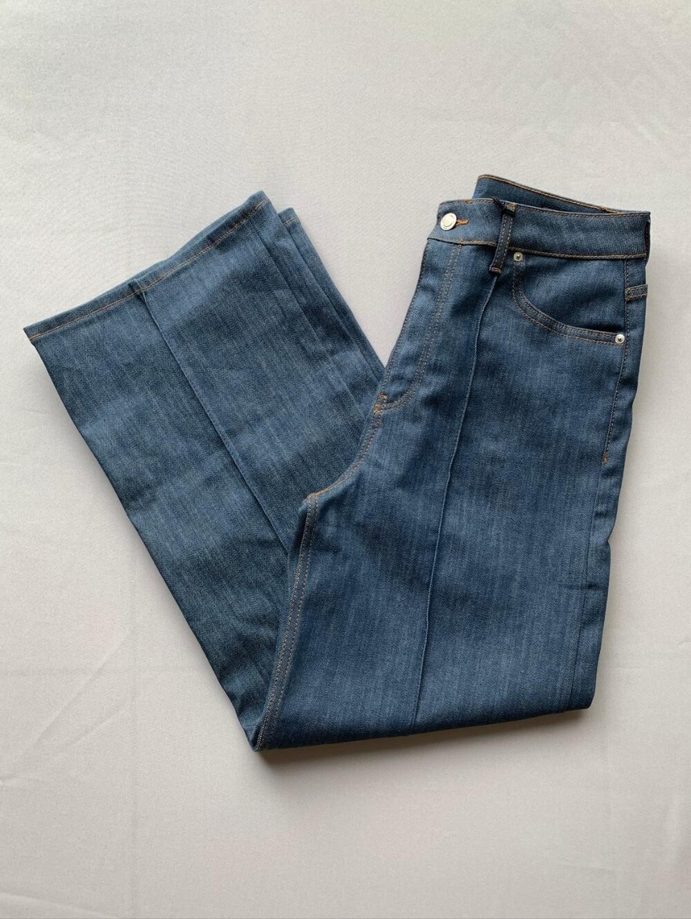 ZARA Wide Leg High Rise Jeans NWT Size 8 / 40